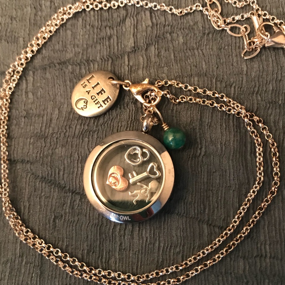 Origami Owl Locket and Charms